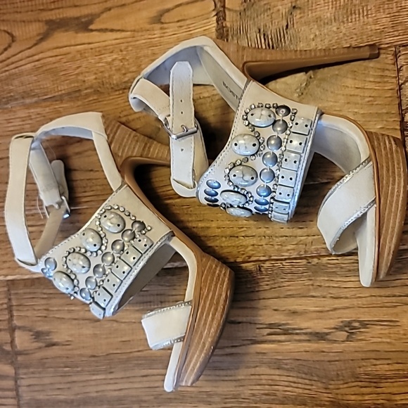 Boston Proper Heels with Stone Embellishments - Picture 7 of 8